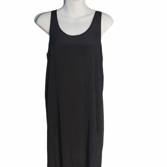 Lola & Sophie Black Midi Shirt Dress - Picture 2 of 7